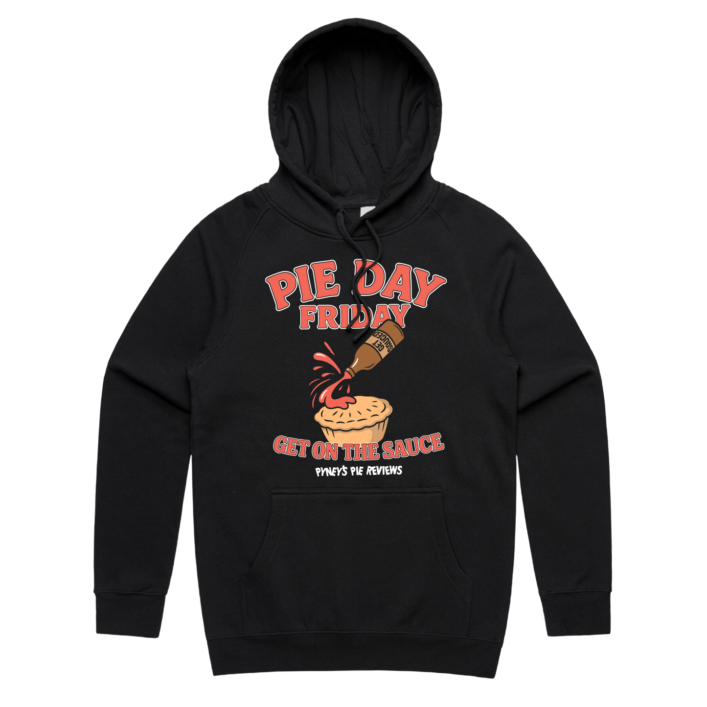 Pie Day Friday Hoodie Black