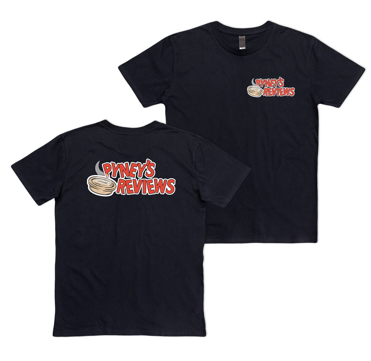PYNEYS PIE REVIEWS T-SHIRT