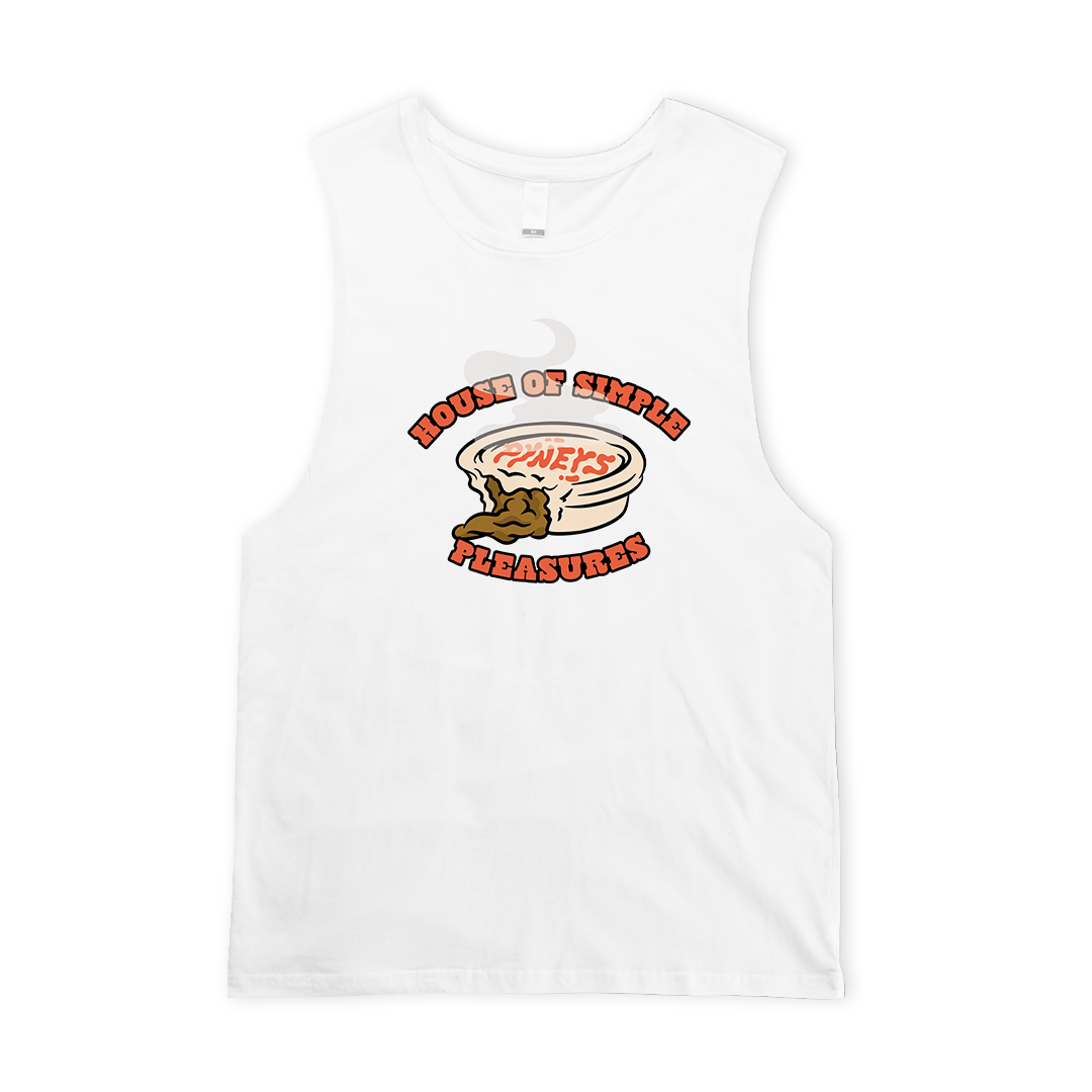 SIMPLE PLEASURES MUSCLE TEE