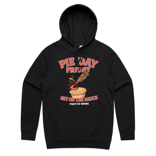 Pie Day Friday Hoodie Black